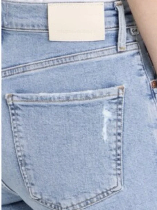 Citizens of Humanity Charlotte Crop High Rise Straight Jeans in Dalia Size 26 - Picture 2 of 7